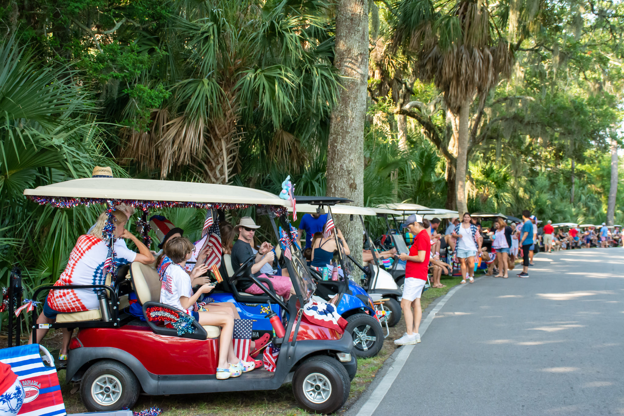Summer-Kick-Off Golf Cart Parade - Fripp Island Resort